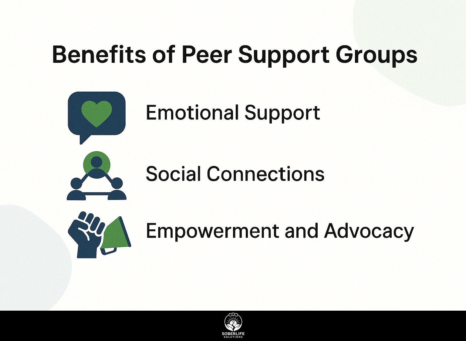 Benefits of Peer Support Groups