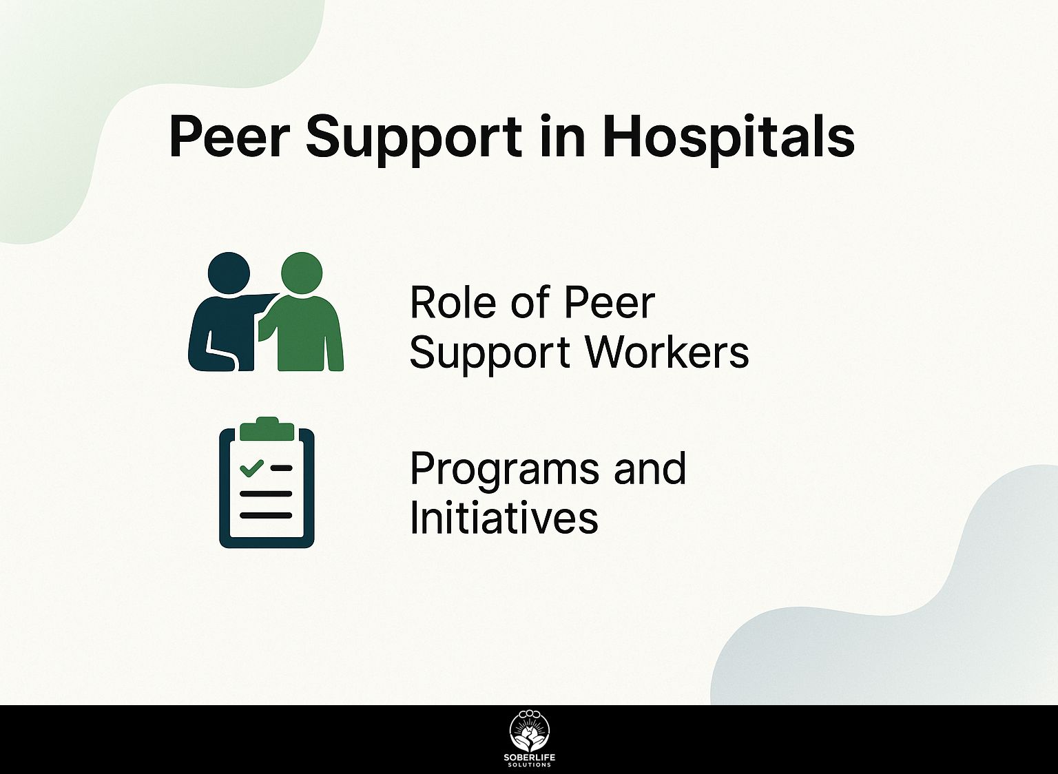 Peer Support in Hospitals