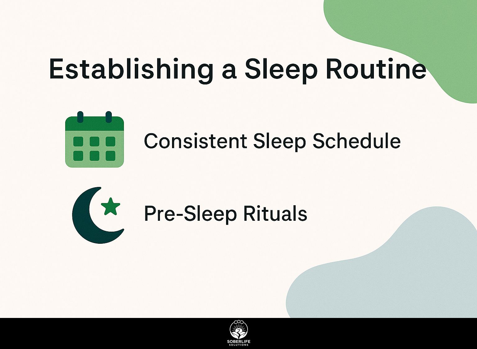 Establishing a Sleep Routine