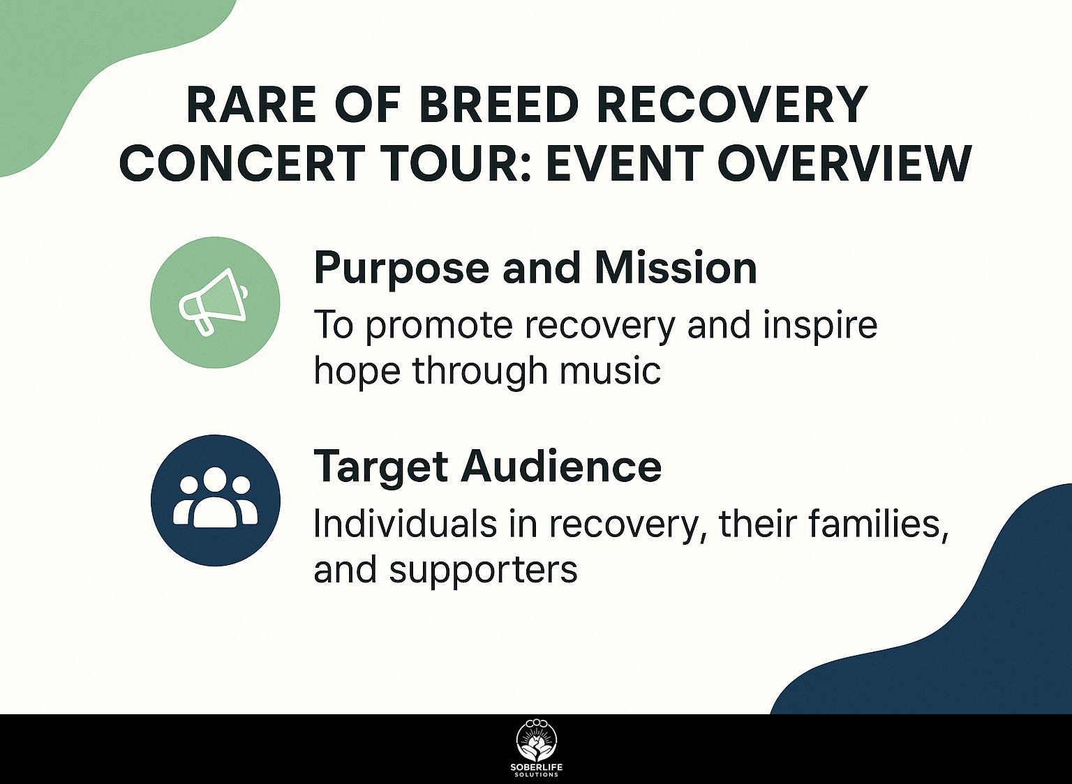 Rare Of Breed Recovery Concert Tour: Event Overview