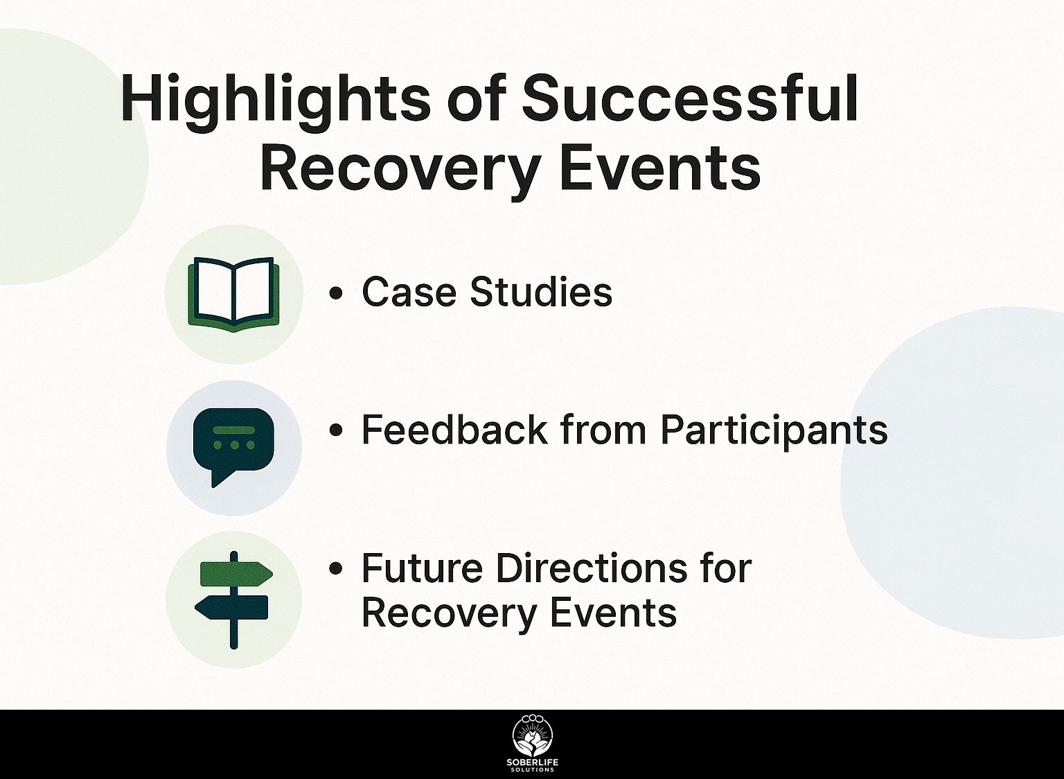 Highlights of Successful Recovery Events
