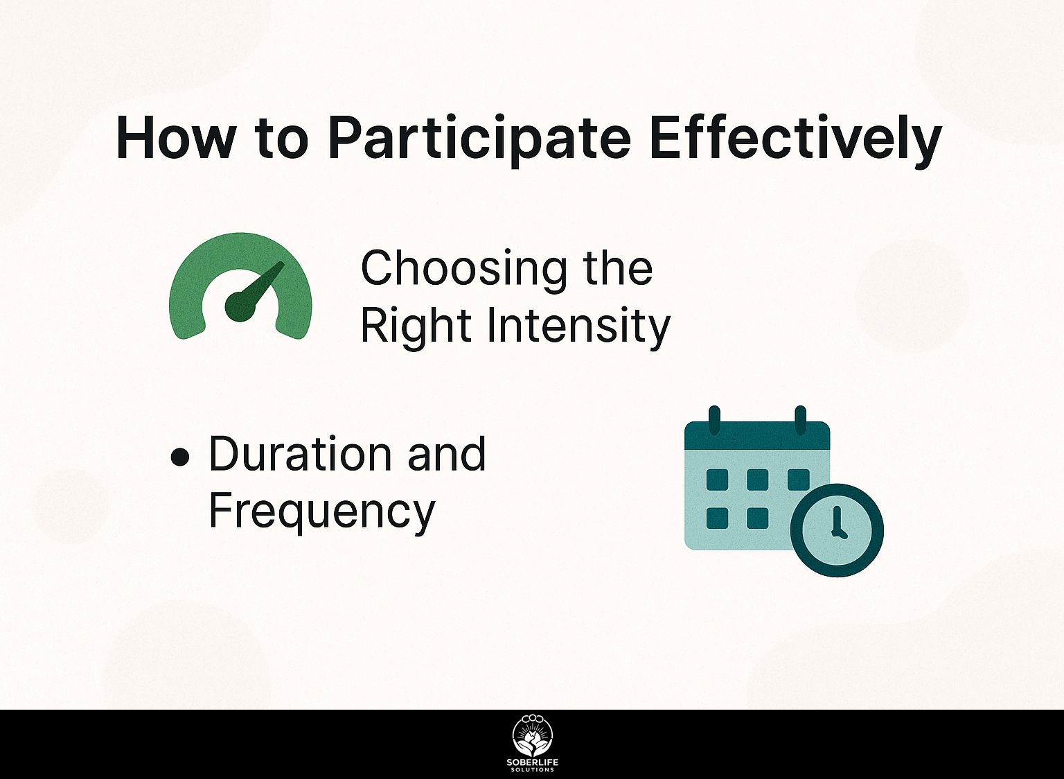 How to Participate Effectively