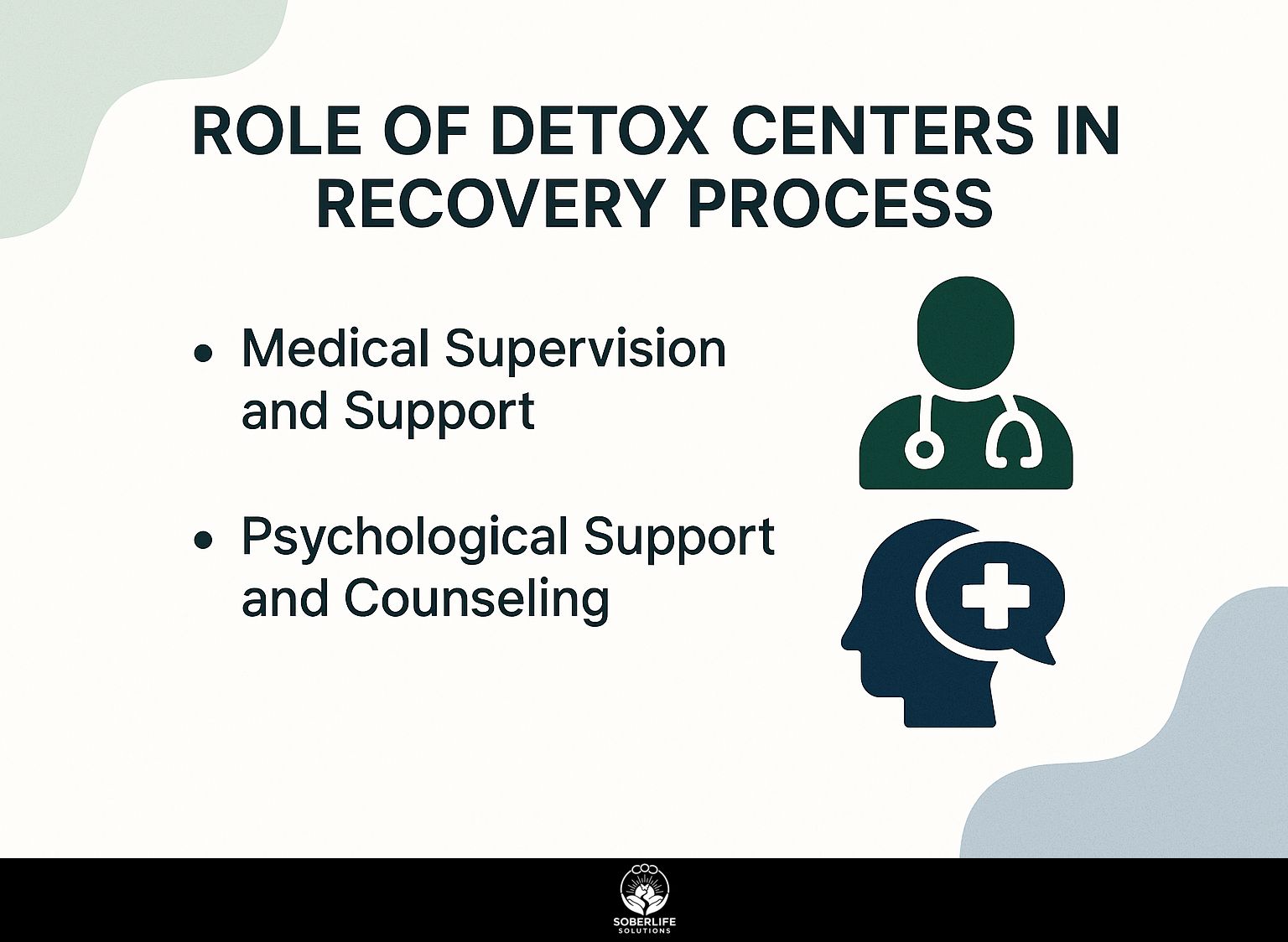 Role of Detox Centers in Recovery Process