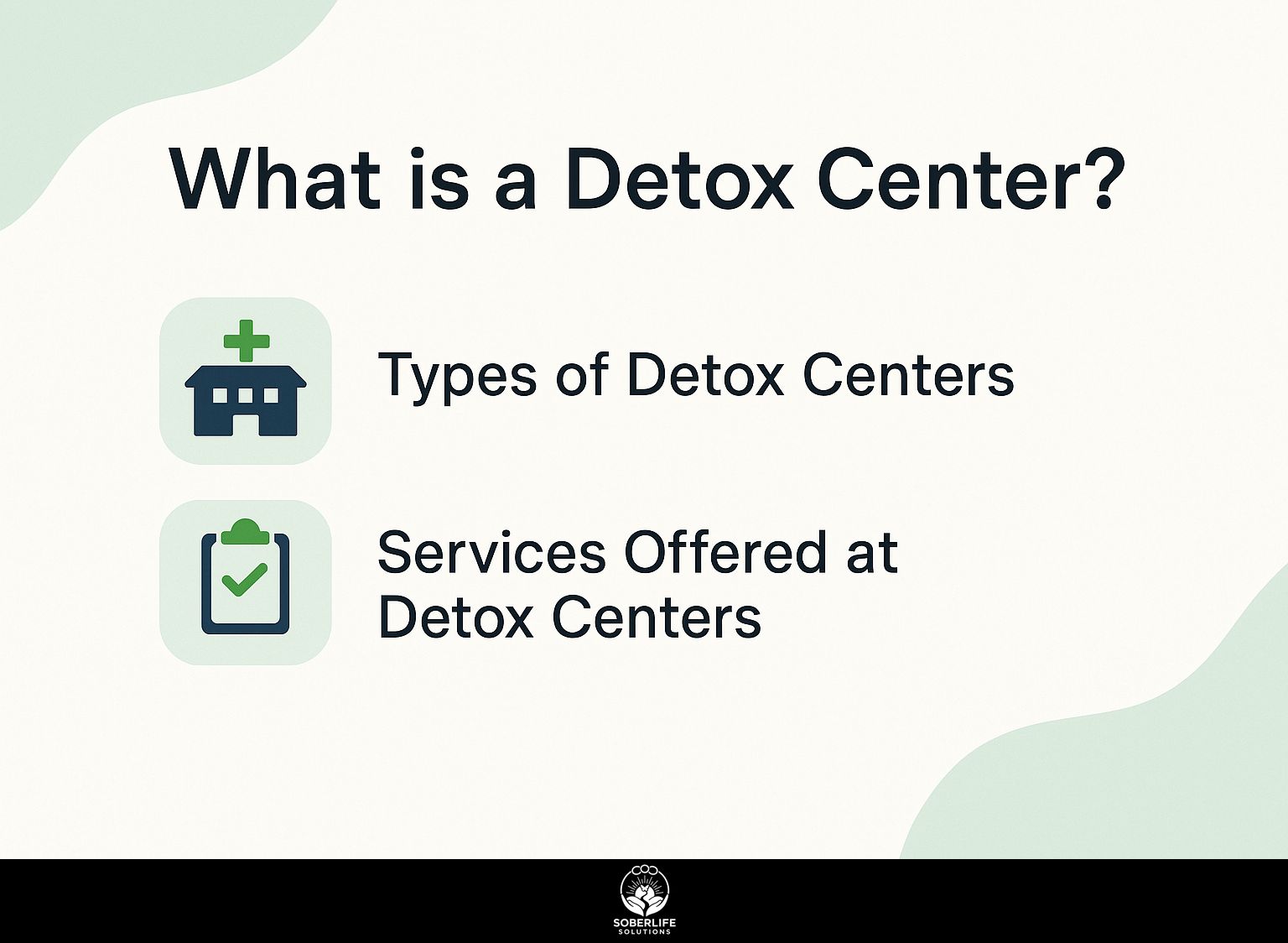 What is a Detox Center?