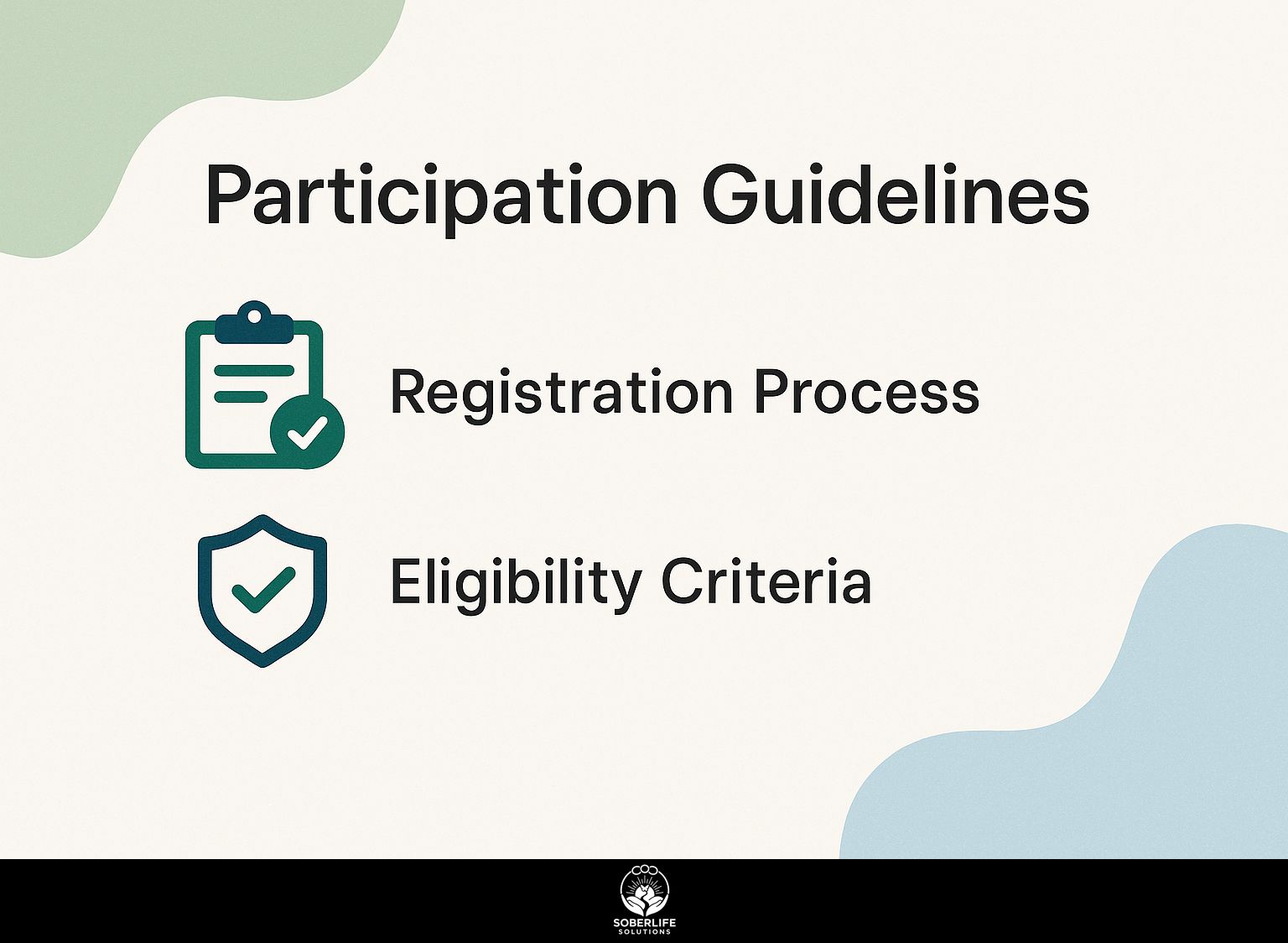 Participation Guidelines