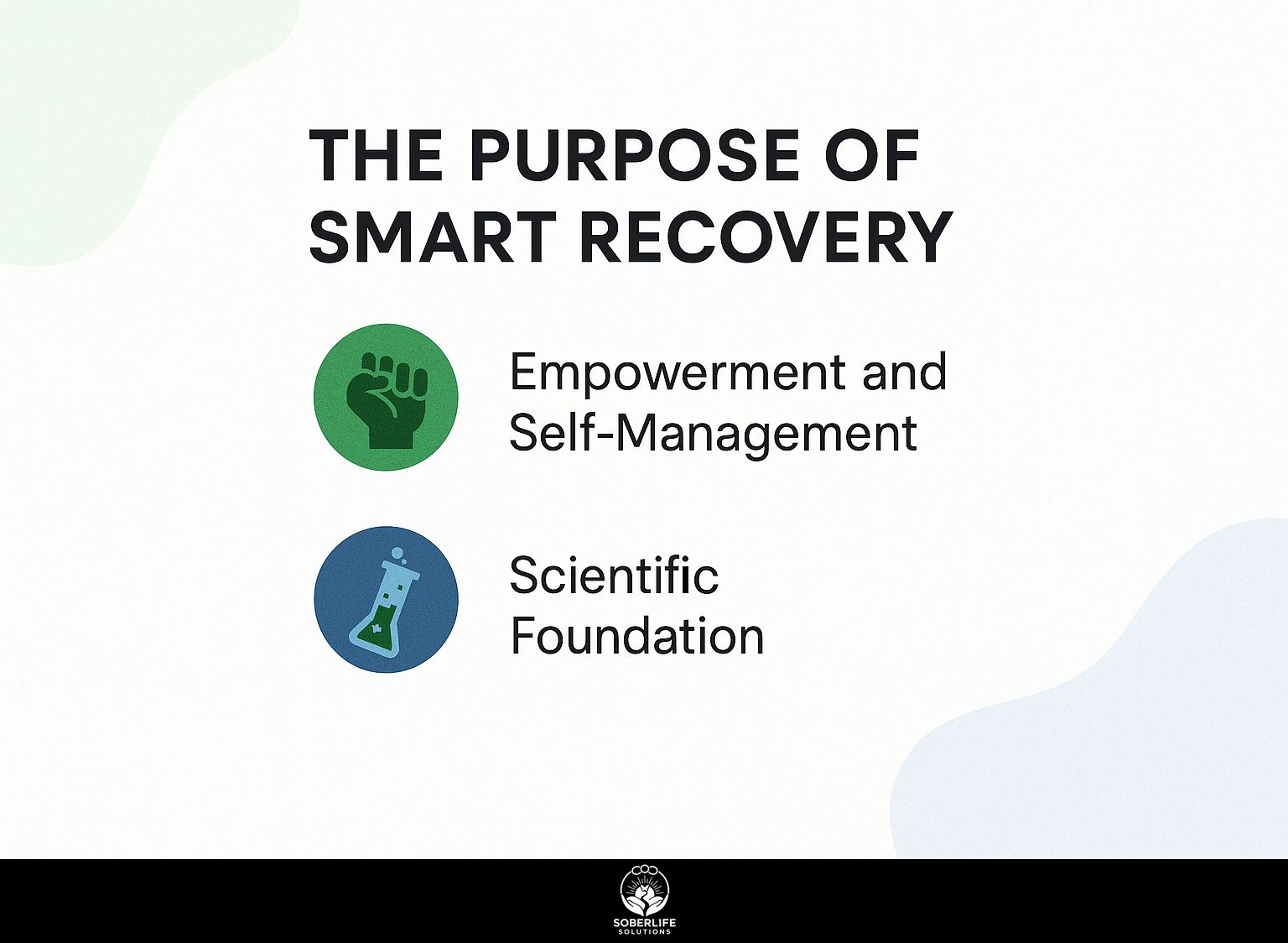 The Purpose of SMART Recovery