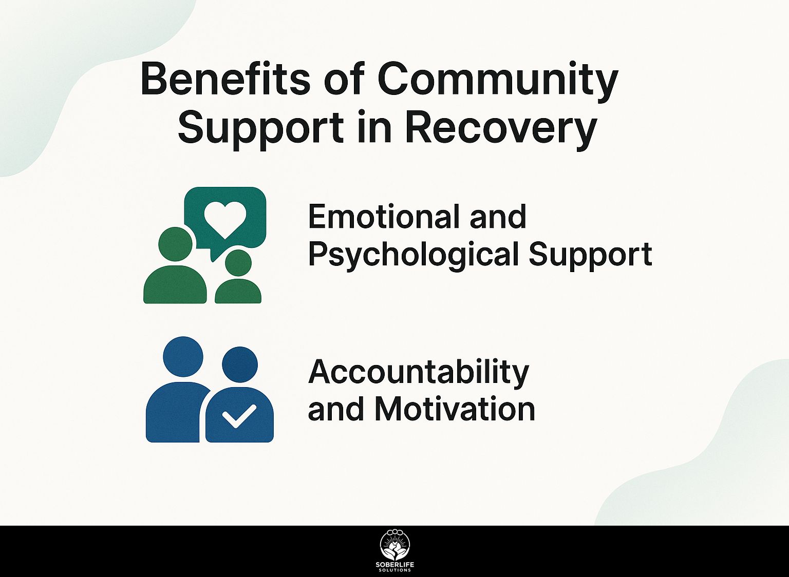 Benefits of Community Support in Recovery