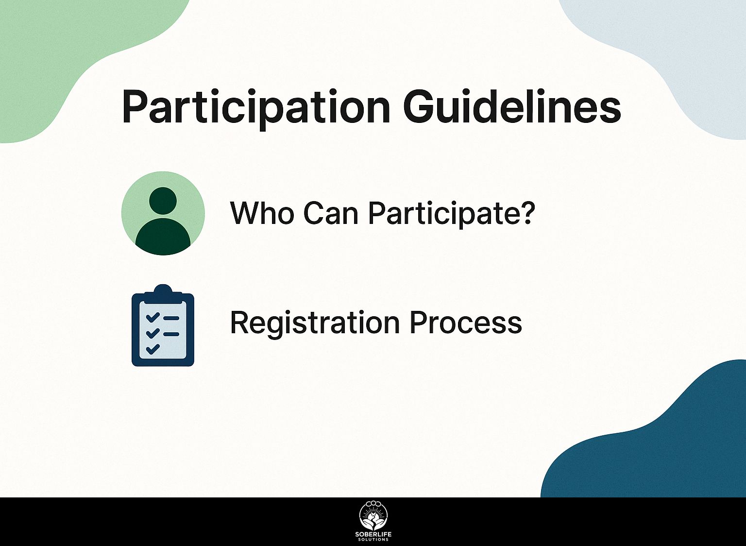 Participation Guidelines