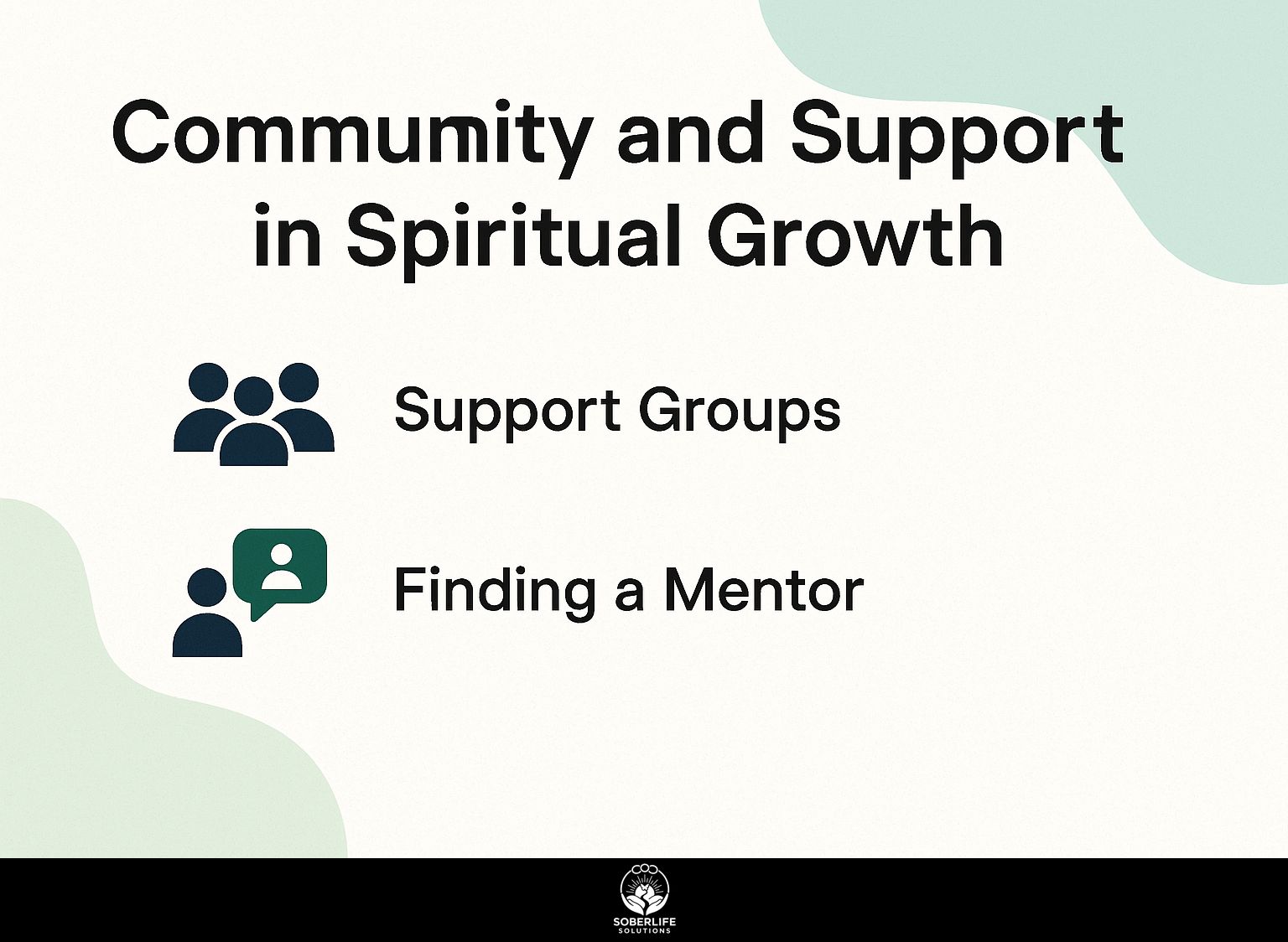 Community and Support in Spiritual Growth