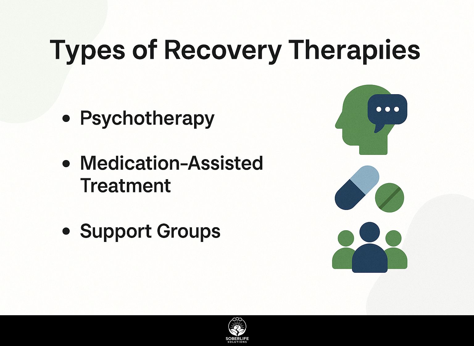 Types of Recovery Therapies