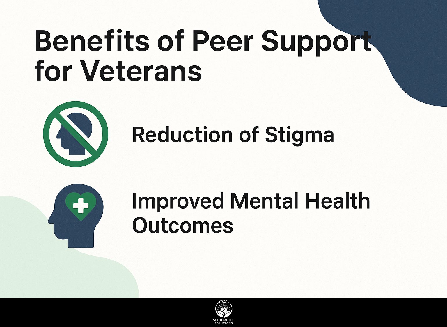 Benefits of Peer Support for Veterans