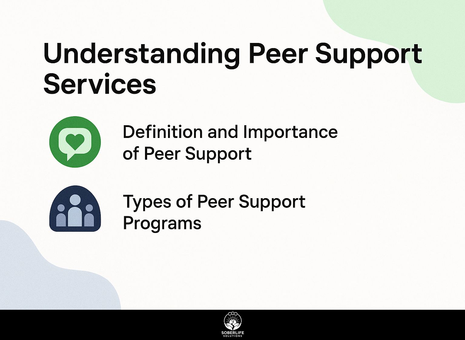 Understanding Peer Support Services