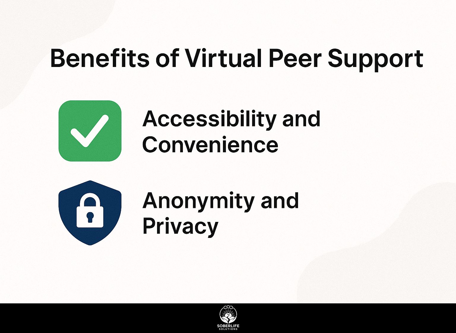 Benefits of Virtual Peer Support