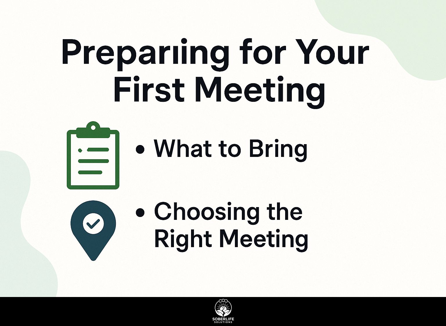 Preparing for Your First Meeting