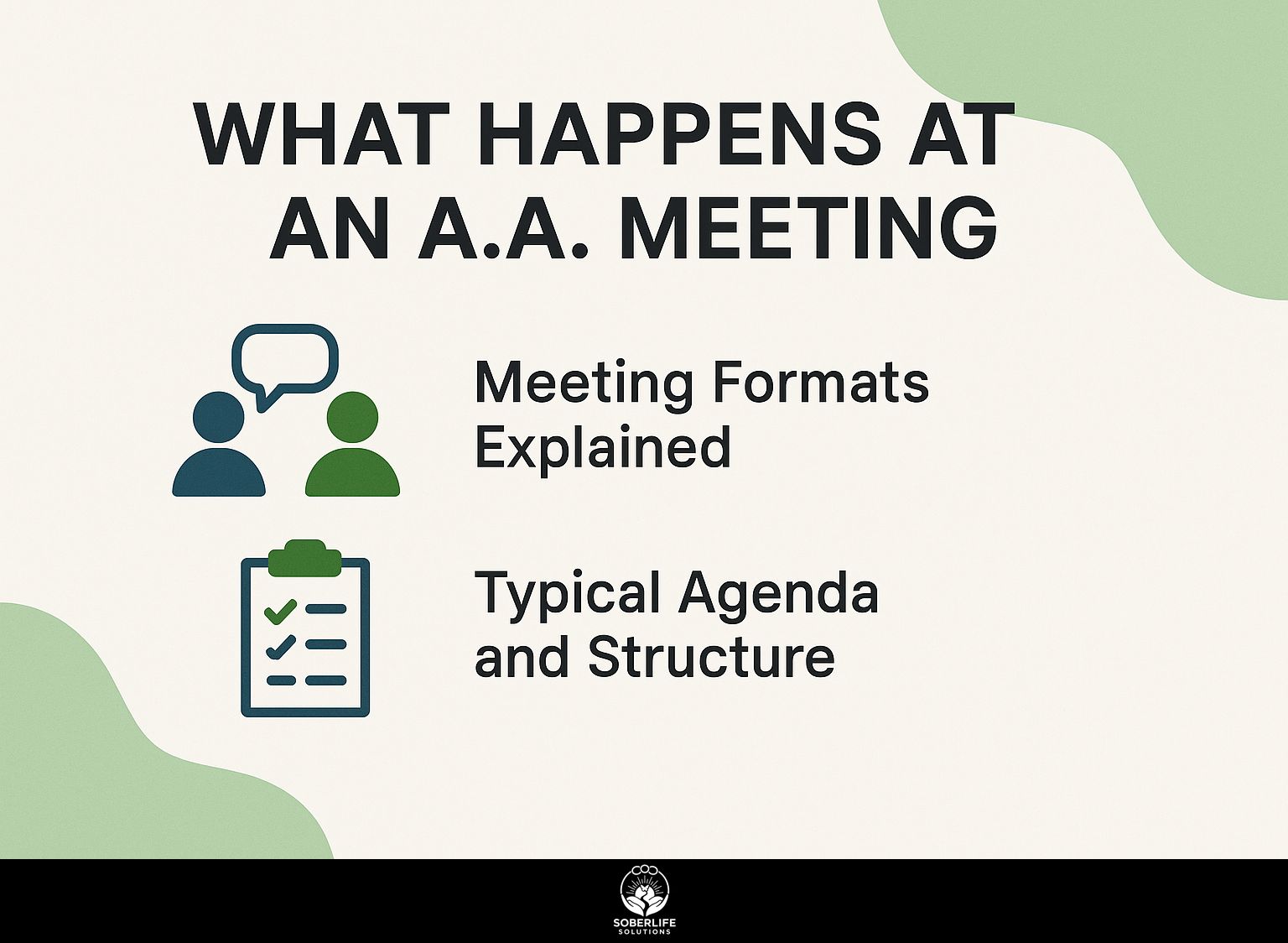 What Happens at an A.A. Meeting