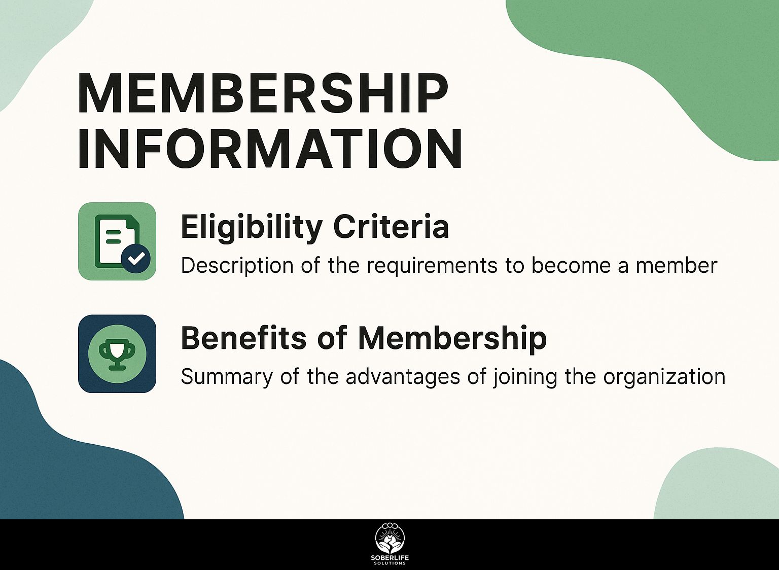 Membership Information