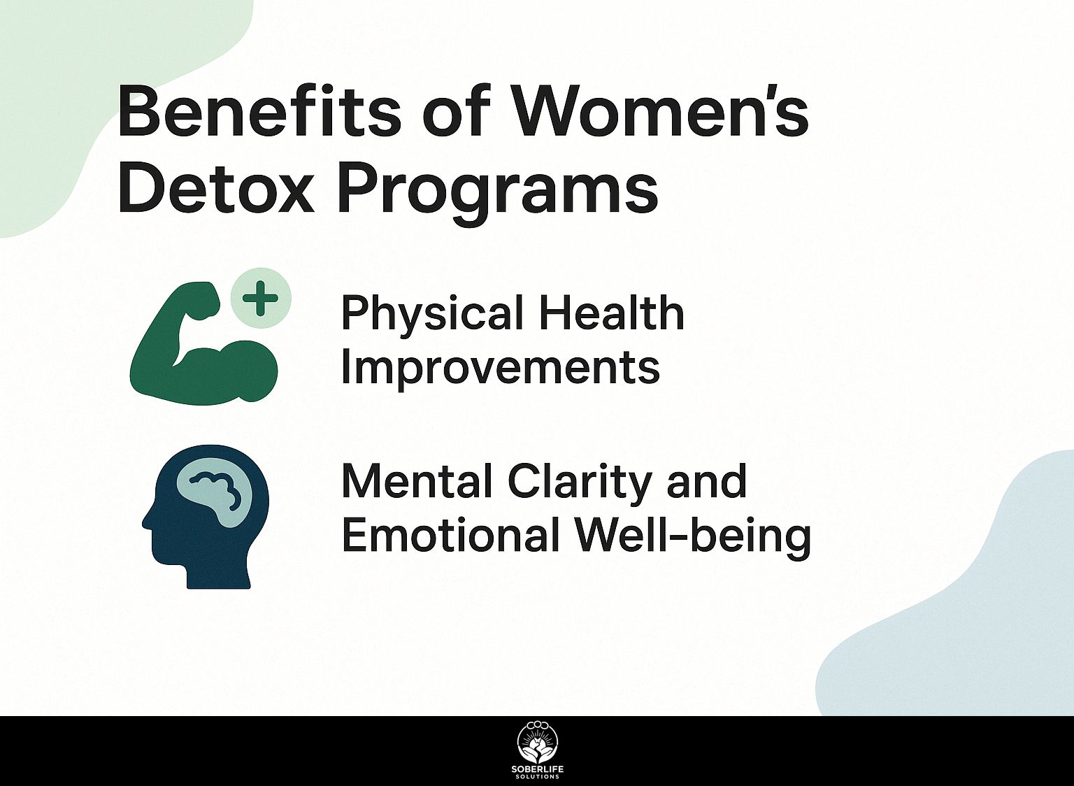 Benefits of Women's Detox Programs