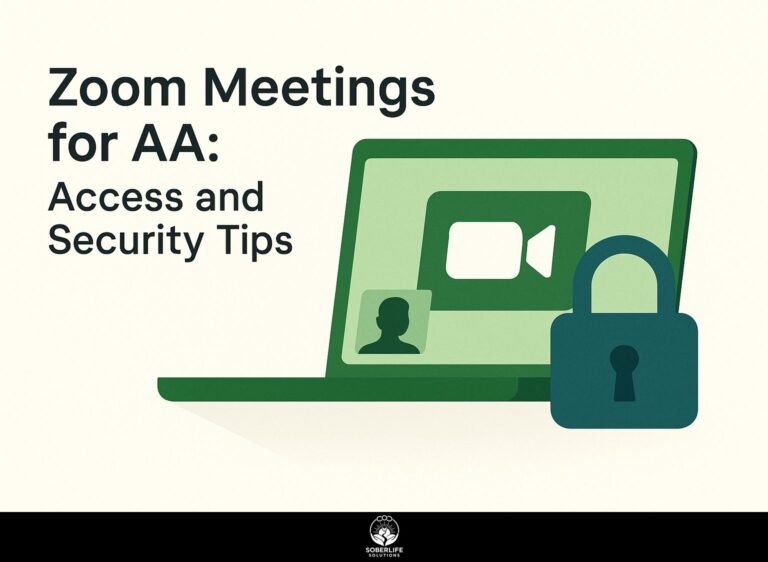 Zoom Meetings for AA: Access and Security Tips