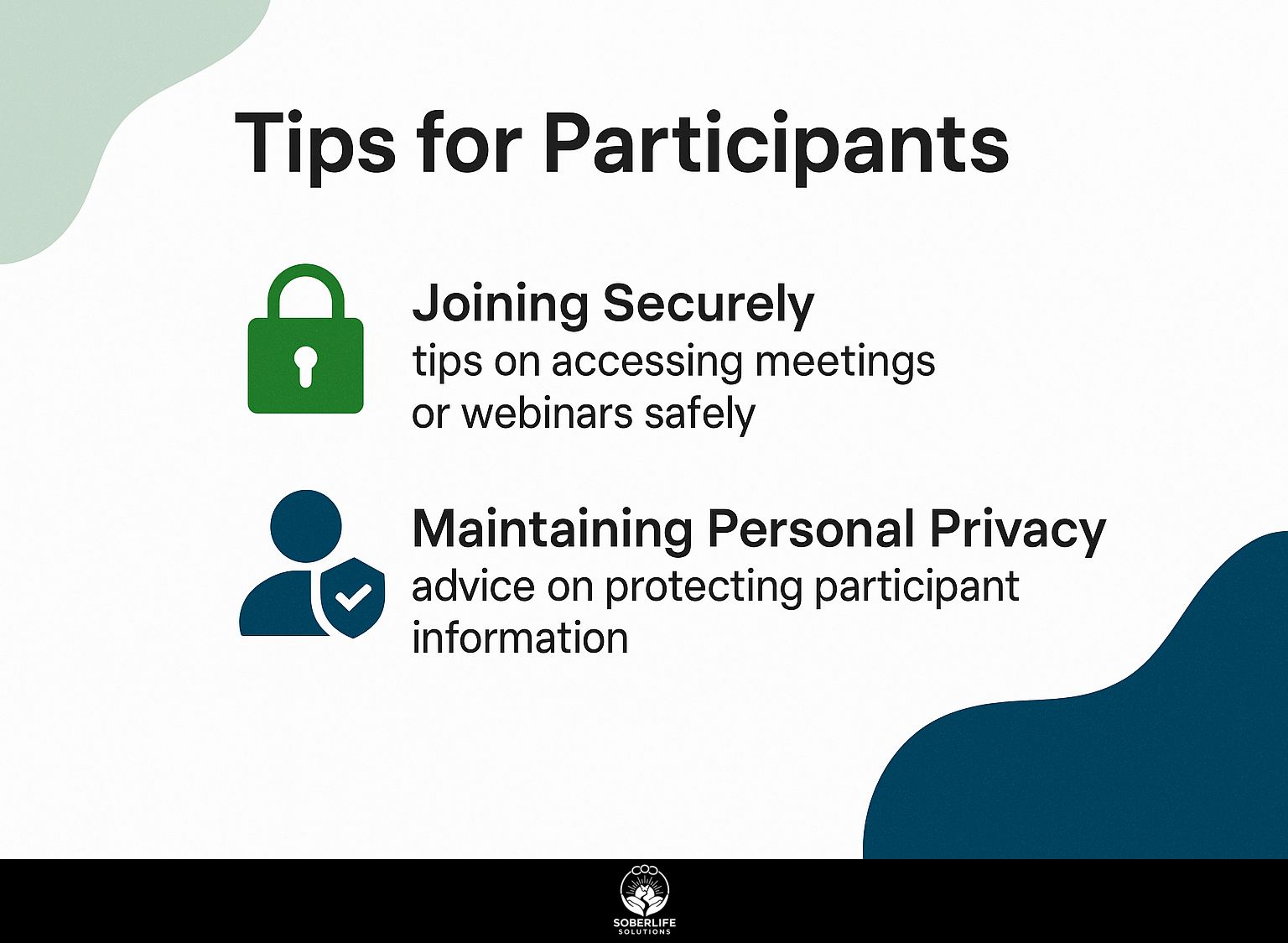 Tips for Participants