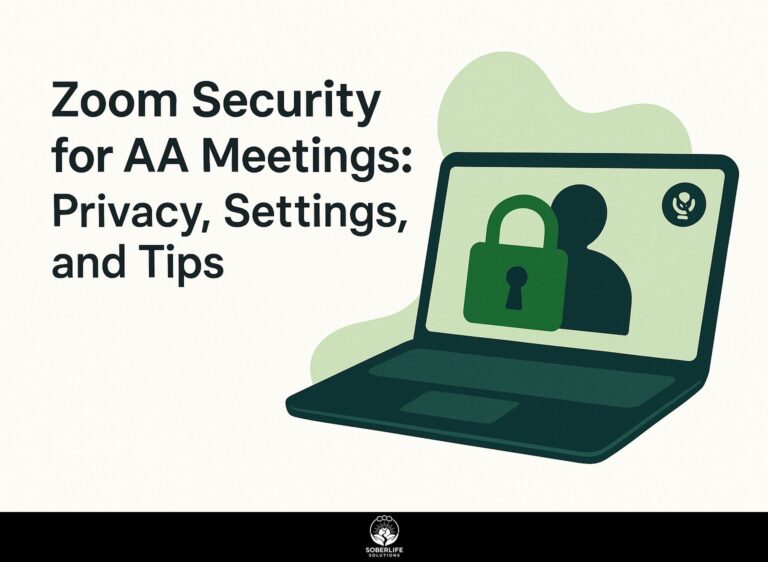 Zoom Security for AA Meetings: Privacy, Settings, and Tips