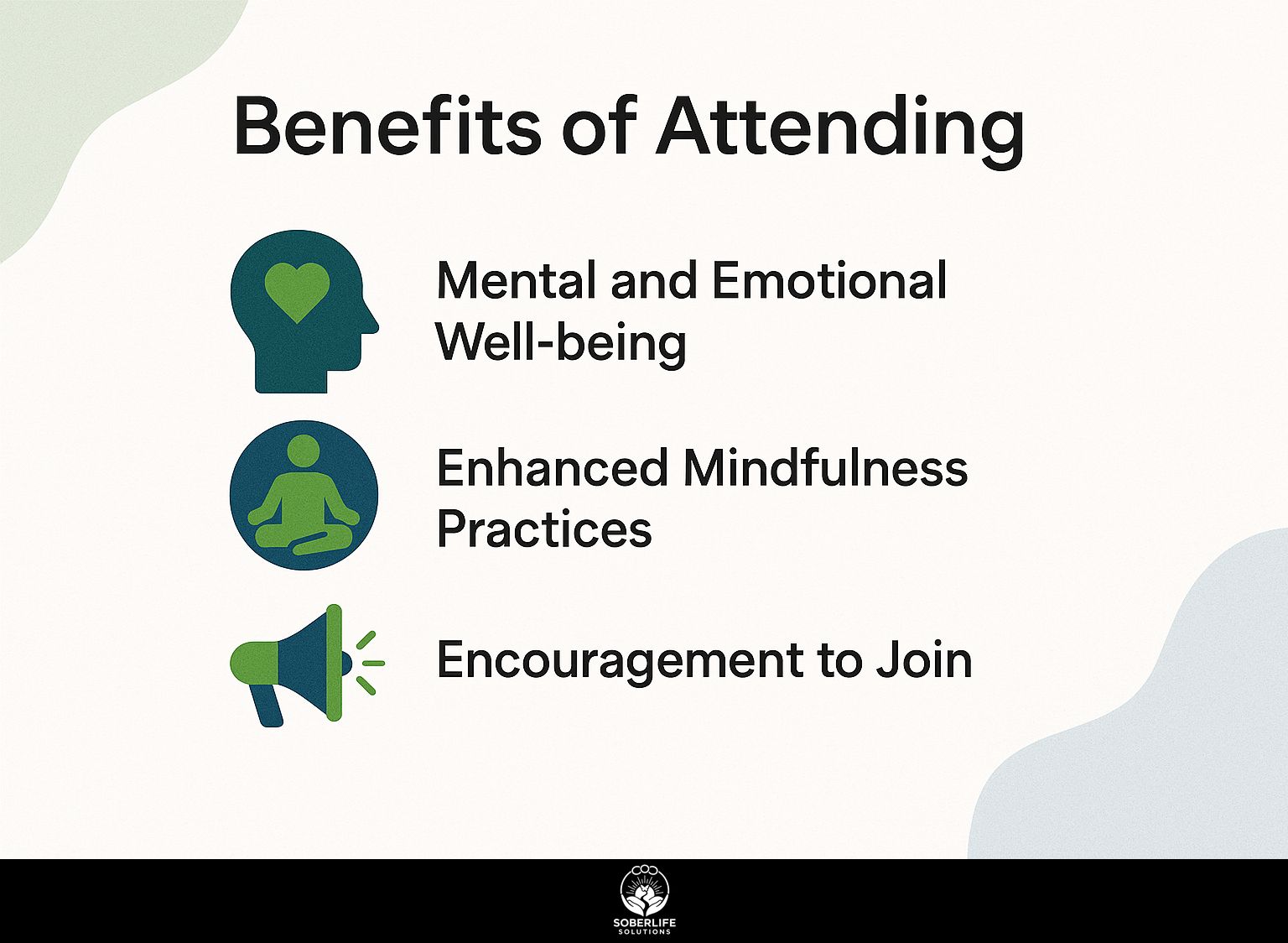 Benefits of Attending