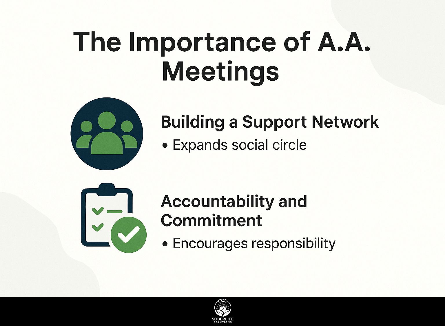 The Importance of A.A. Meetings