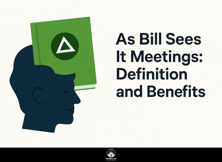 As Bill Sees It Meetings: Definition and Benefits