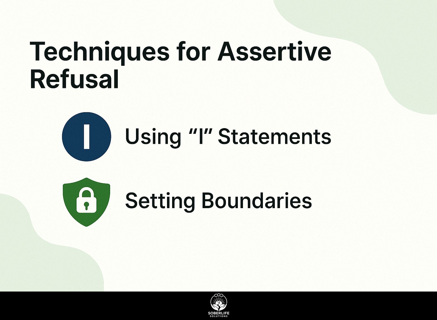 Techniques for Assertive Refusal
