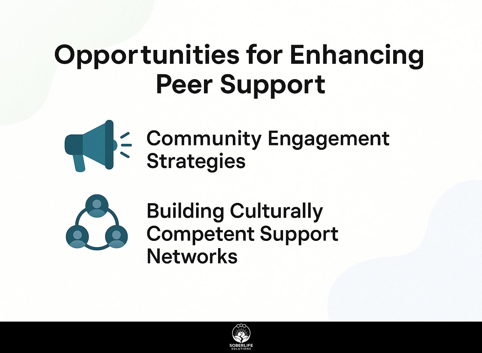 Opportunities for Enhancing Peer Support