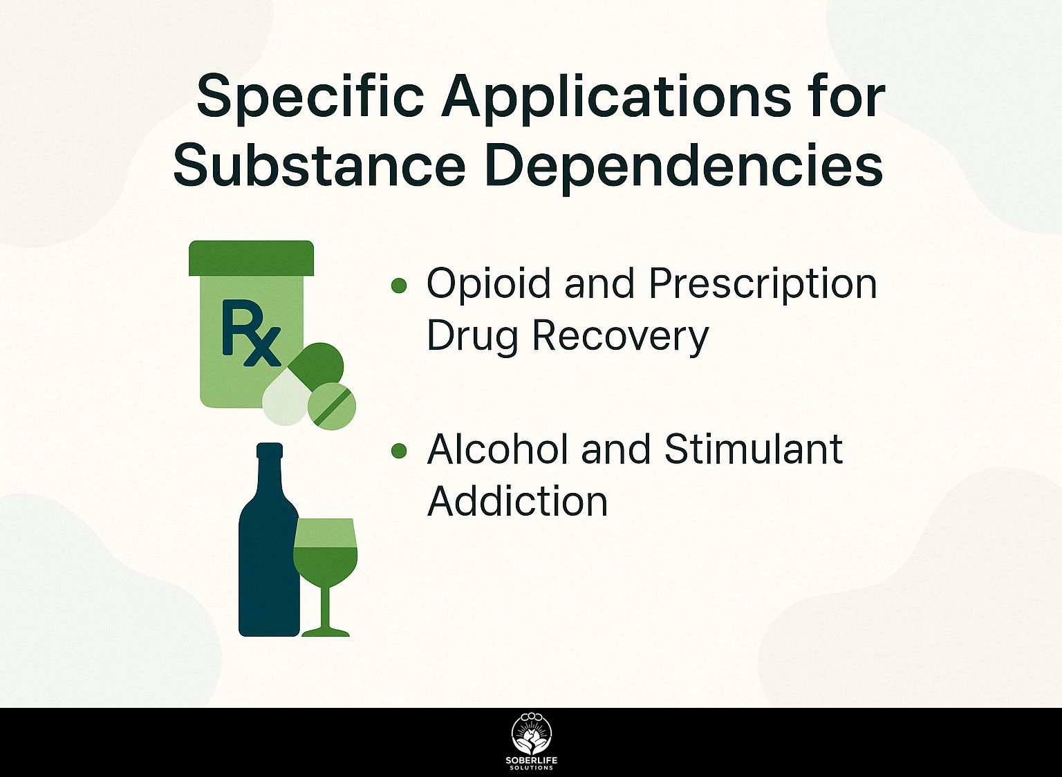 Specific Applications for Substance Dependencies