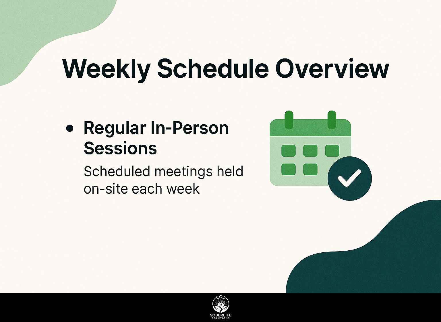 Weekly Schedule Overview