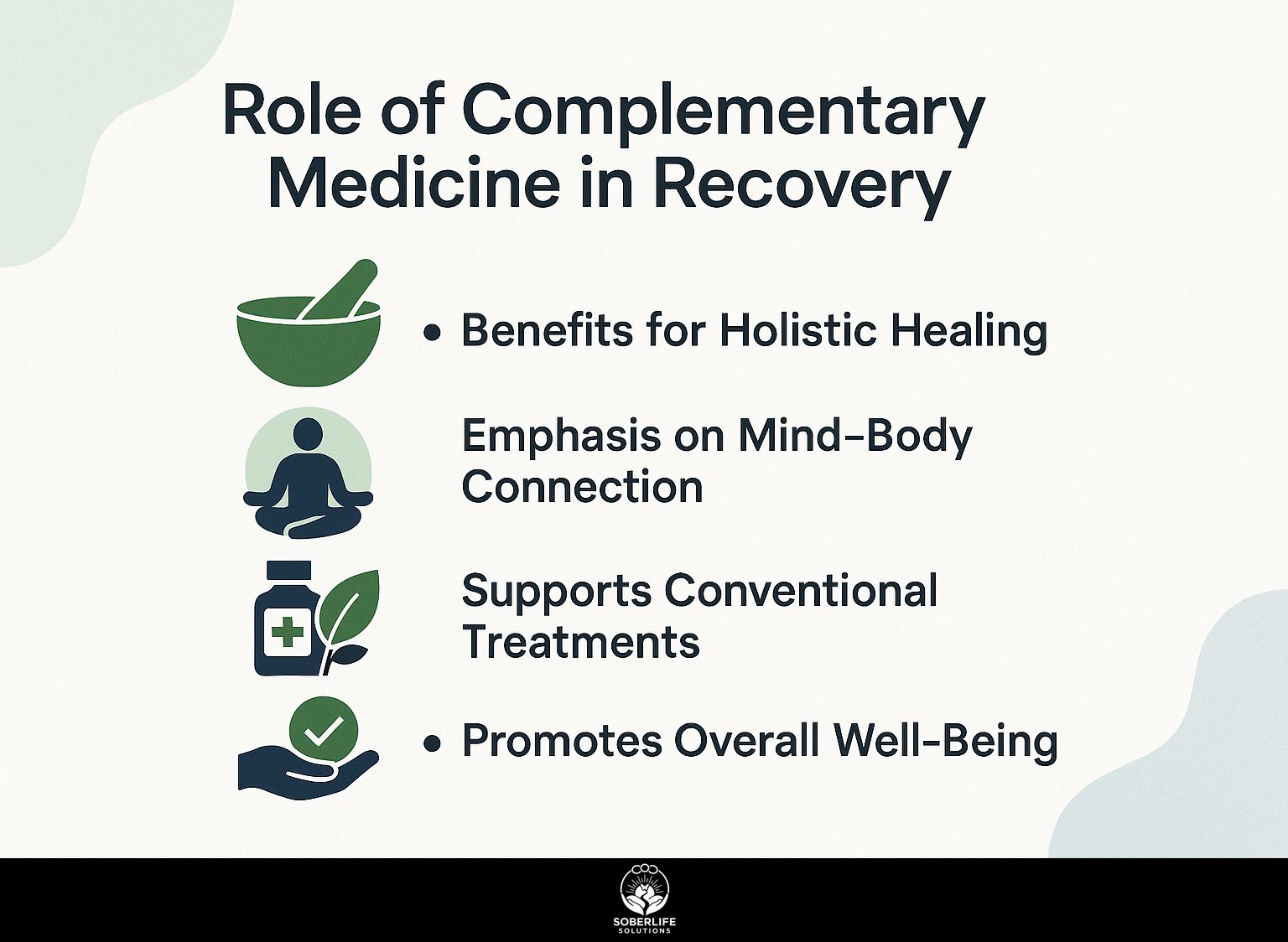 Role of Complementary Medicine in Recovery