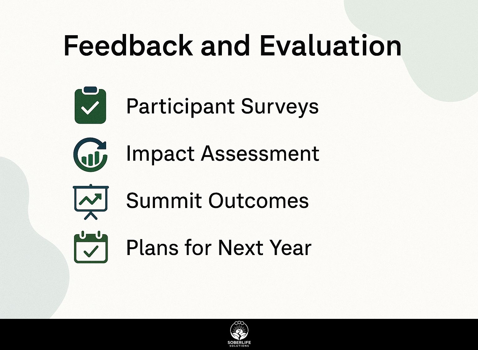 Feedback and Evaluation