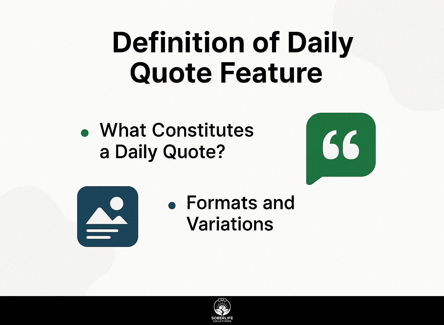 Definition of Daily Quote Feature
