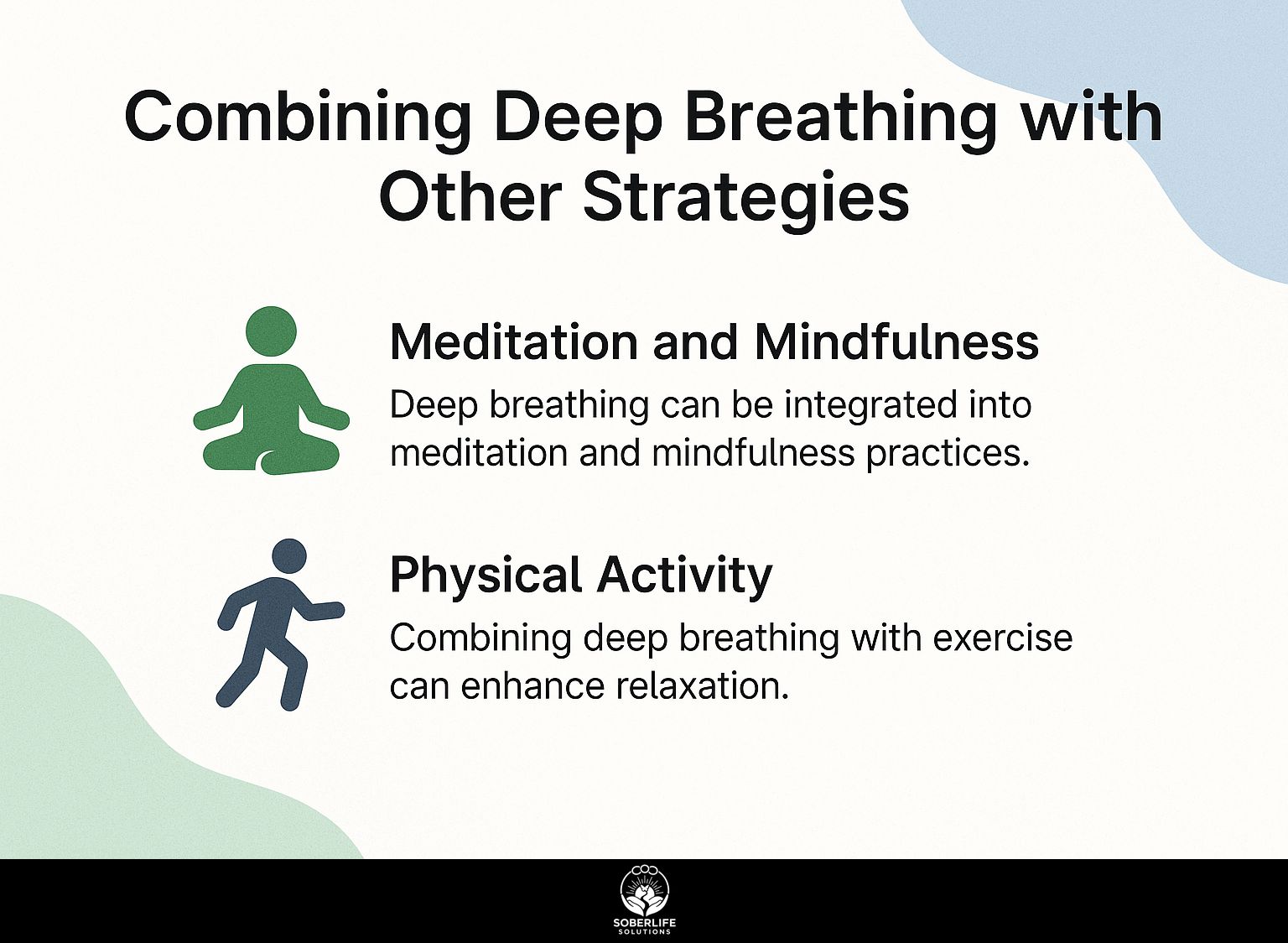 Combining Deep Breathing with Other Strategies
