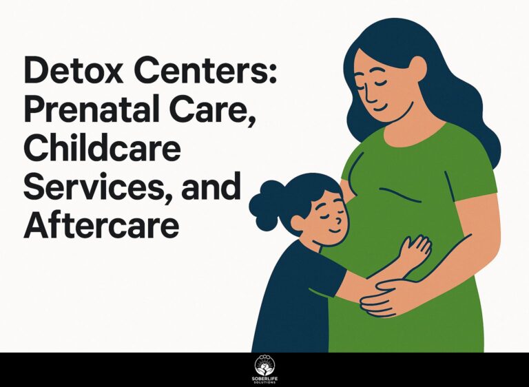Detox Centers: Prenatal Care, Childcare Services, and Aftercare