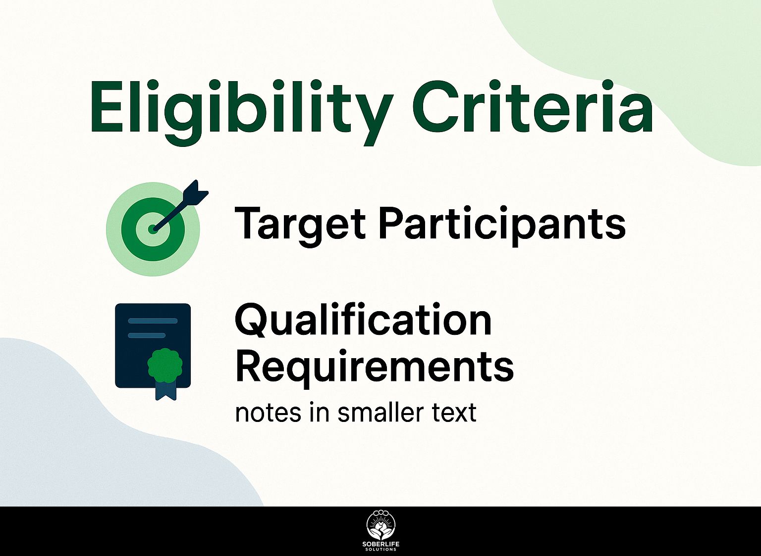 Eligibility Criteria