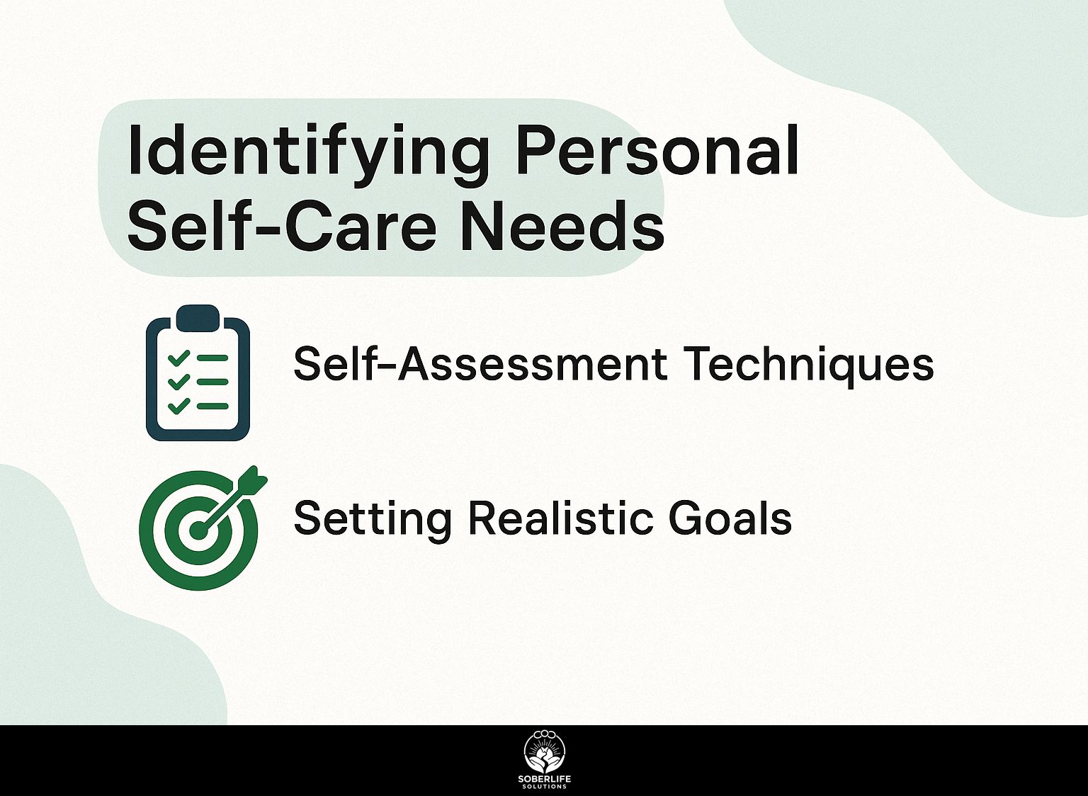 Identifying Personal Self-Care Needs