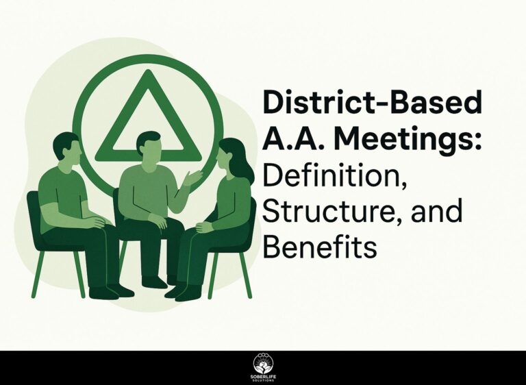 District-Based A.A. Meetings: Definition, Structure, and Benefits