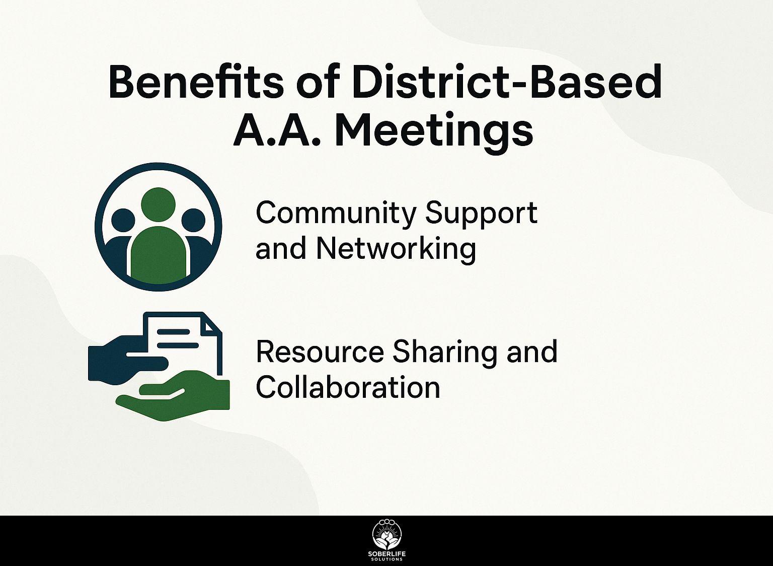 Benefits of District-Based A.A. Meetings