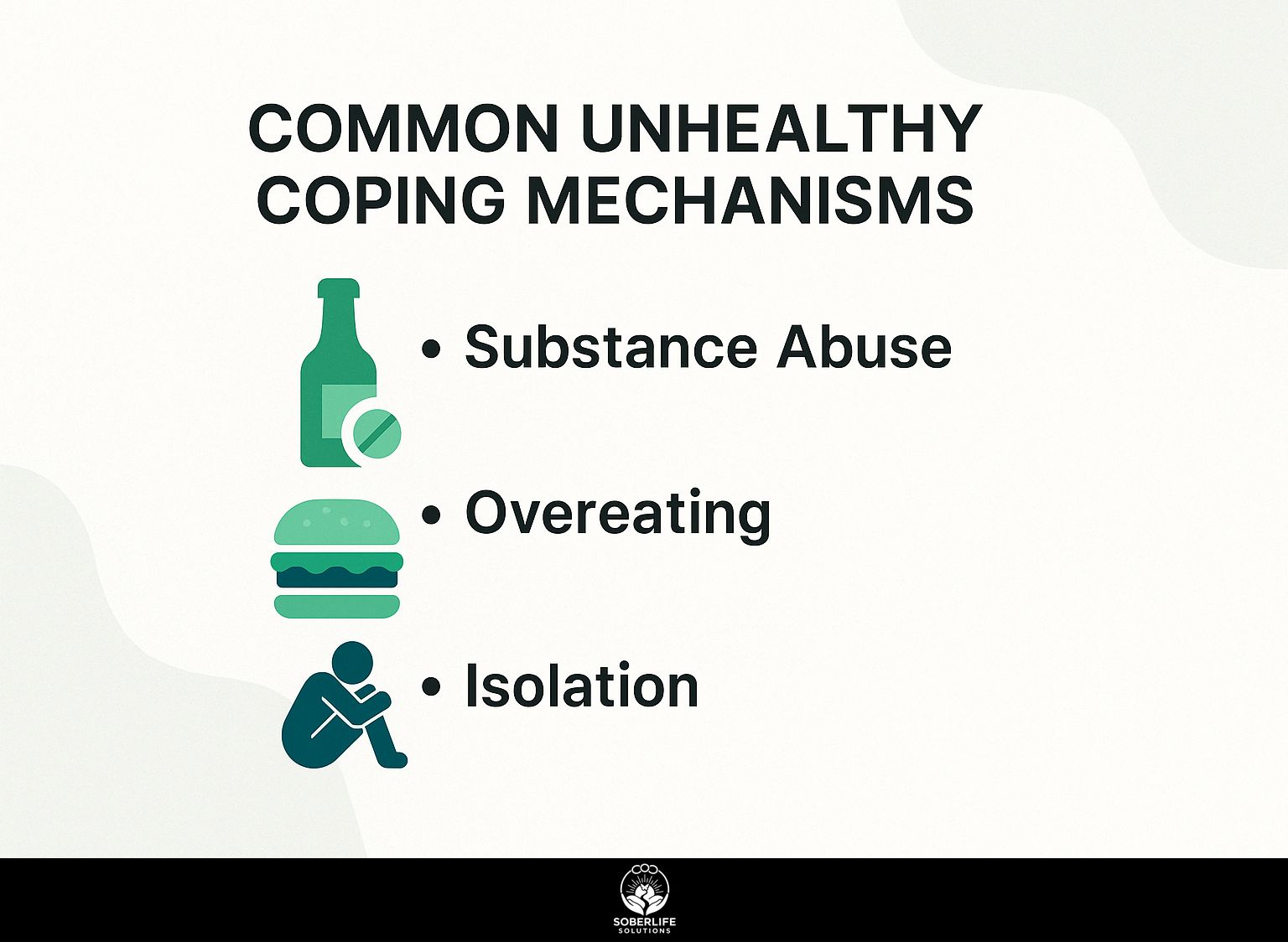 Common Unhealthy Coping Mechanisms