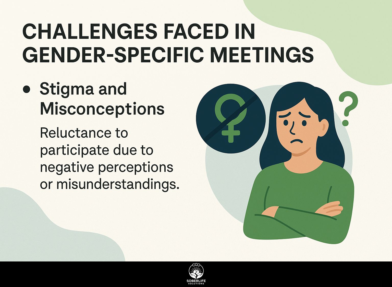 Challenges Faced in Gender-Specific Meetings