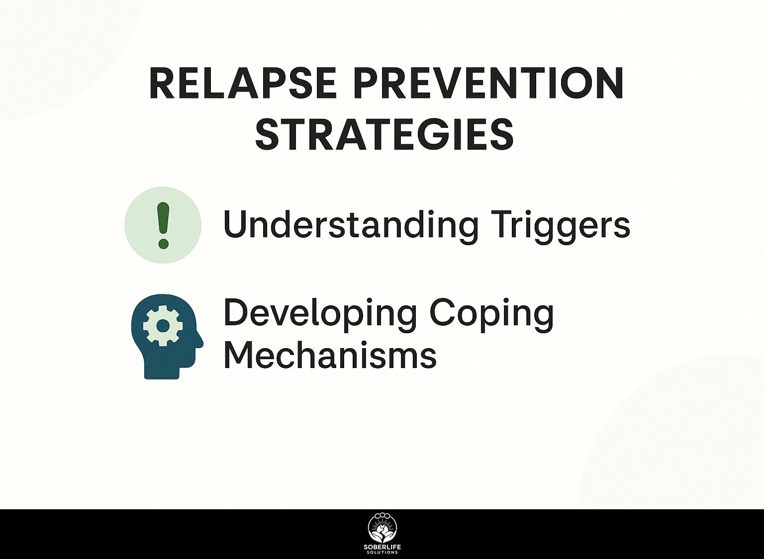 Relapse Prevention Strategies