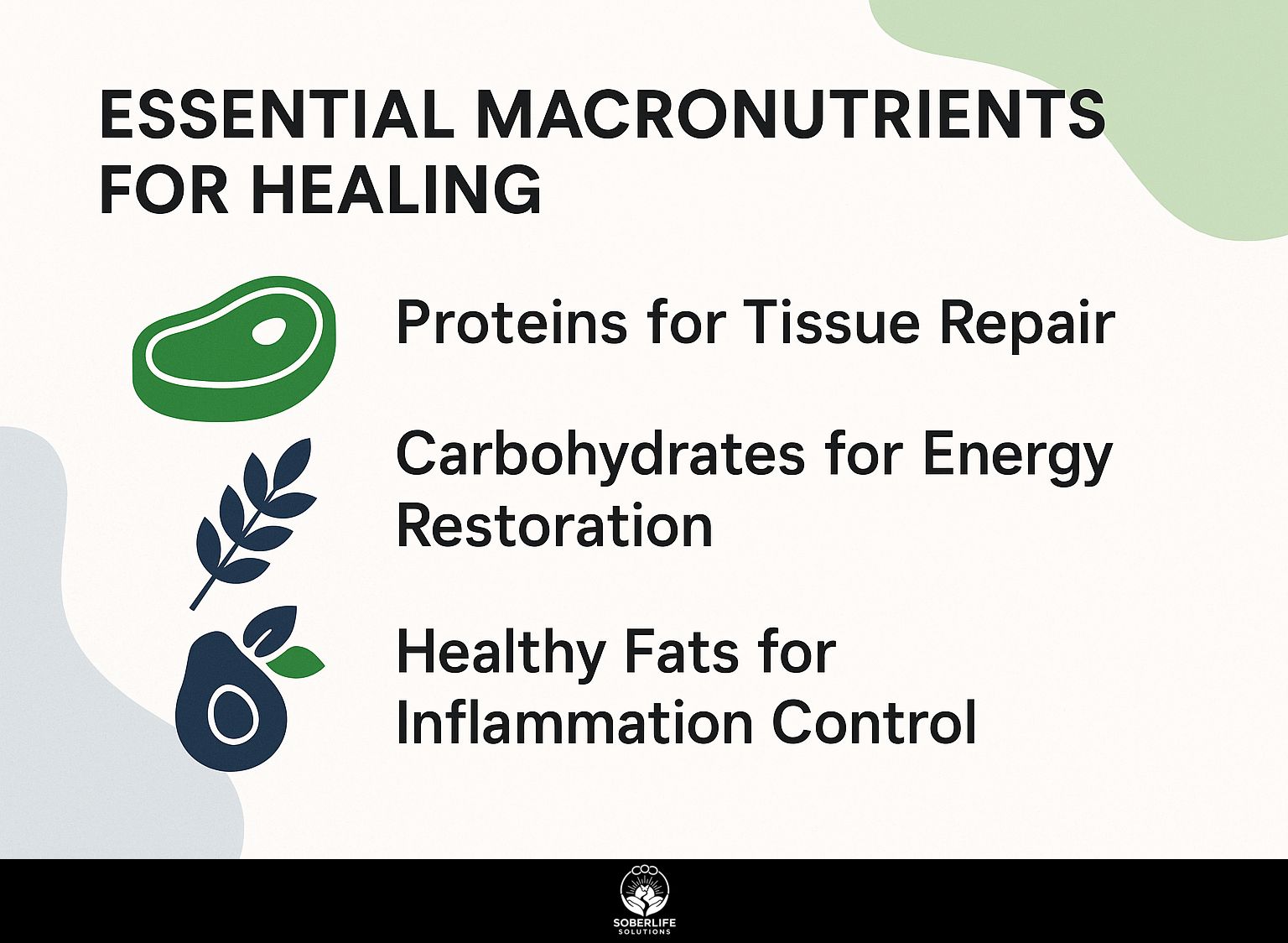 Essential Macronutrients for Healing
