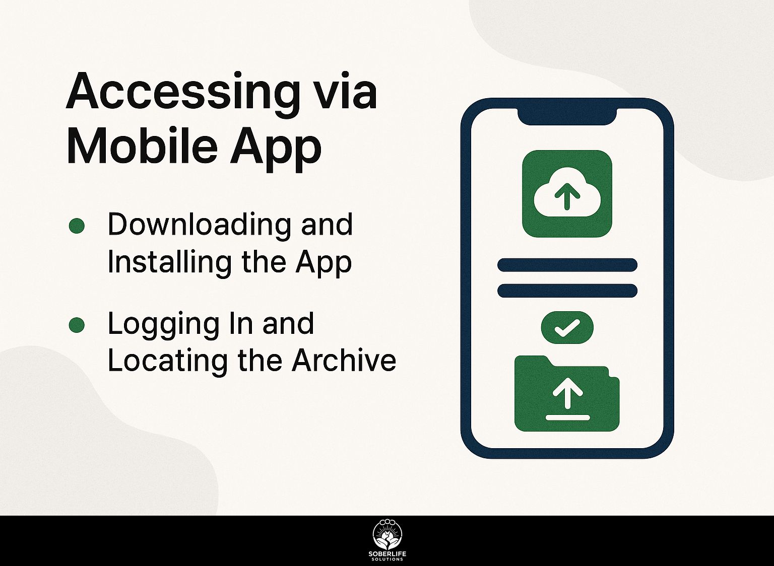 Accessing via Mobile App