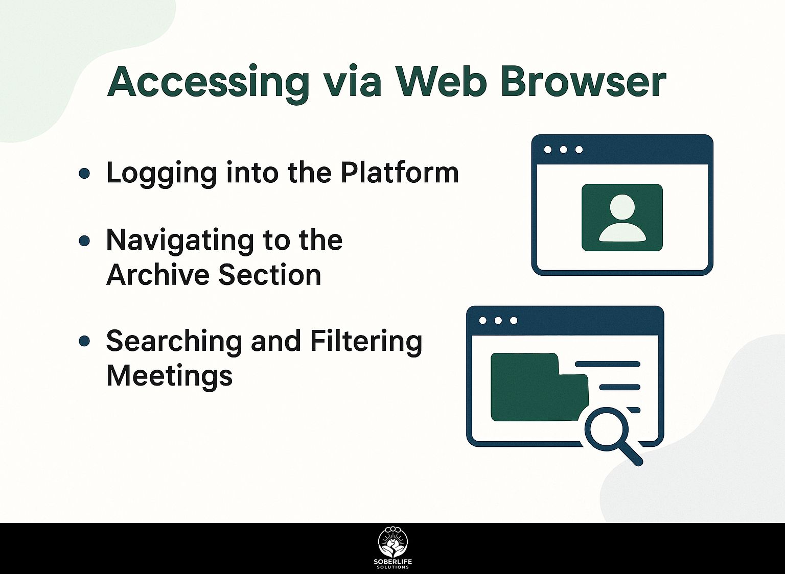 Accessing via Web Browser