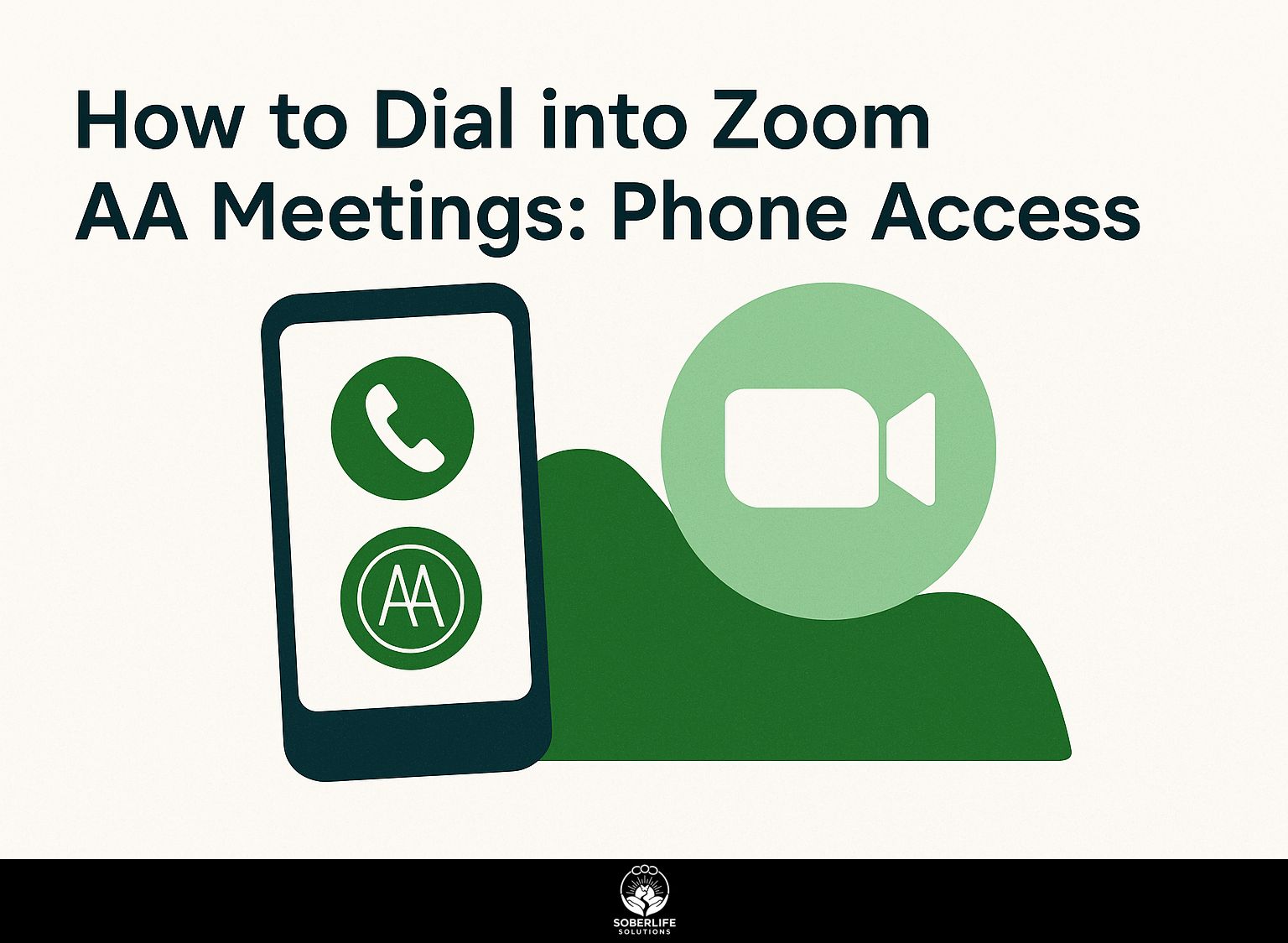 How to Dial into Zoom AA Meetings: Phone Access