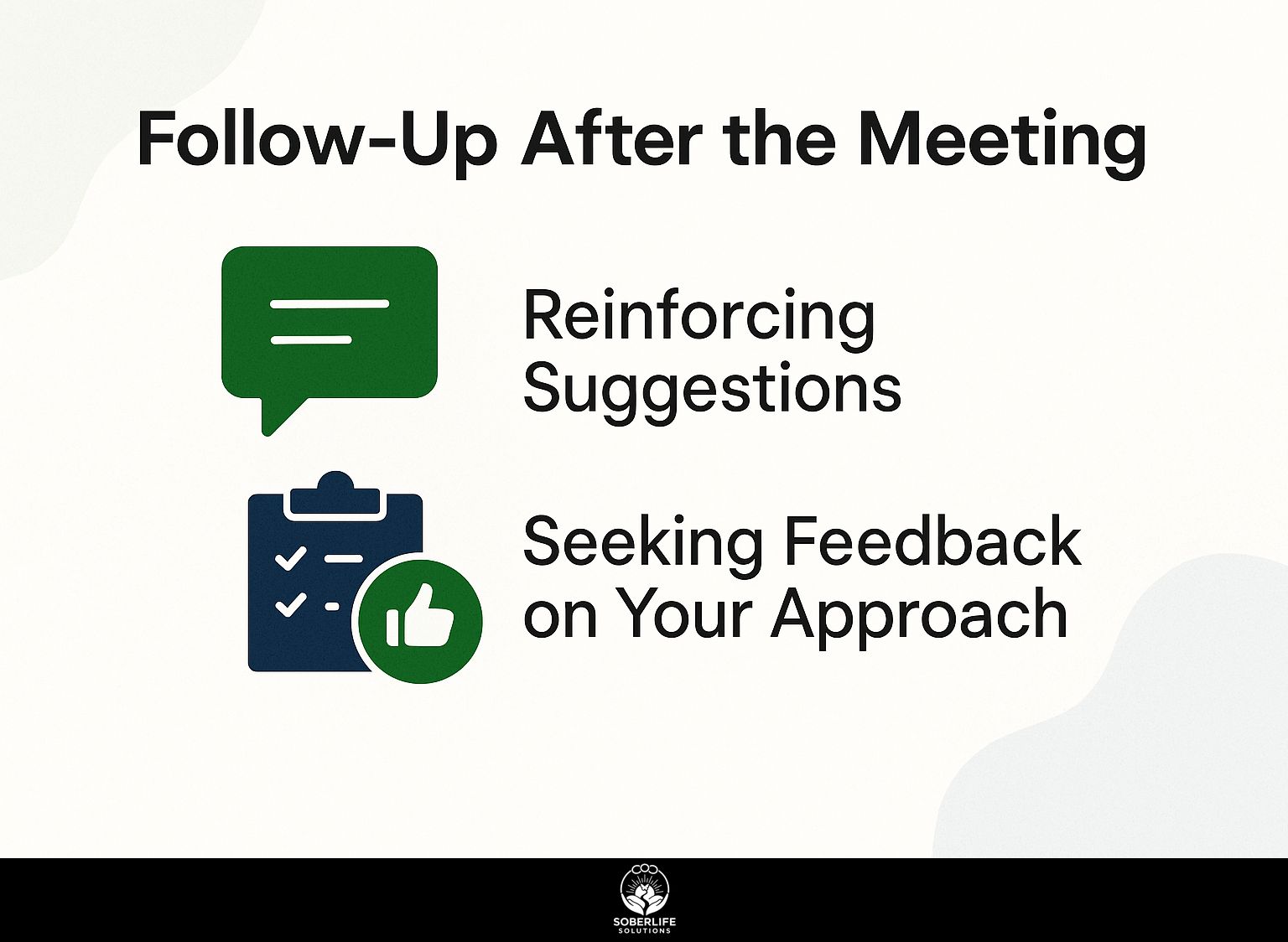 Follow-Up After the Meeting