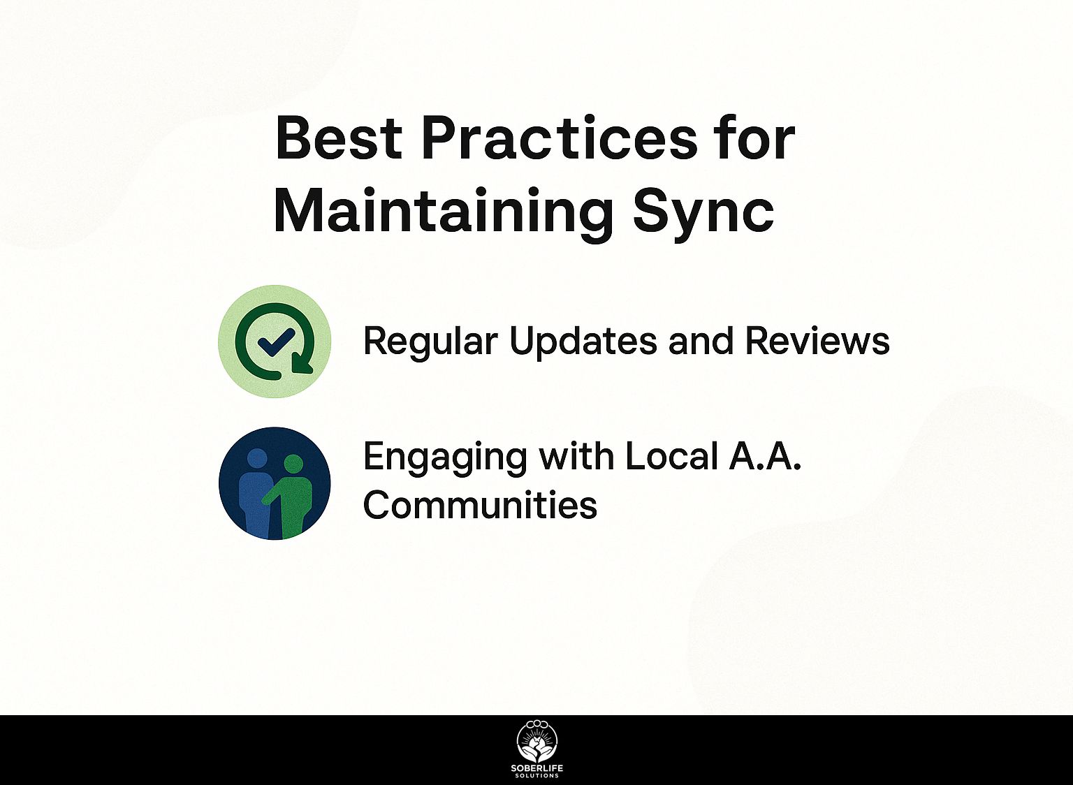 Best Practices for Maintaining Sync