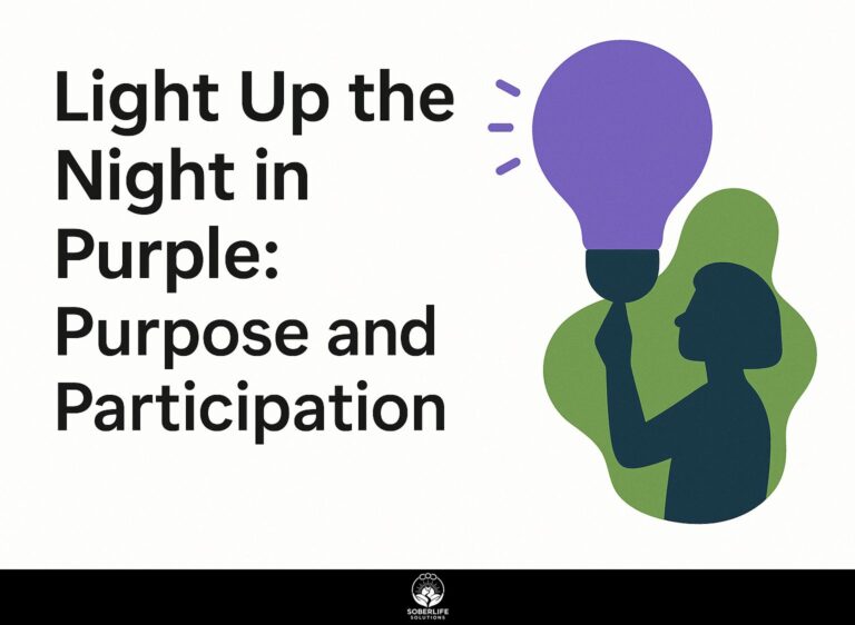 Light Up the Night in Purple: Purpose and Participation